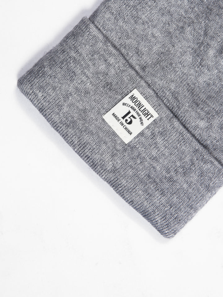 Imp Baby Woolen Cap #07 (W-25) (Grey)
