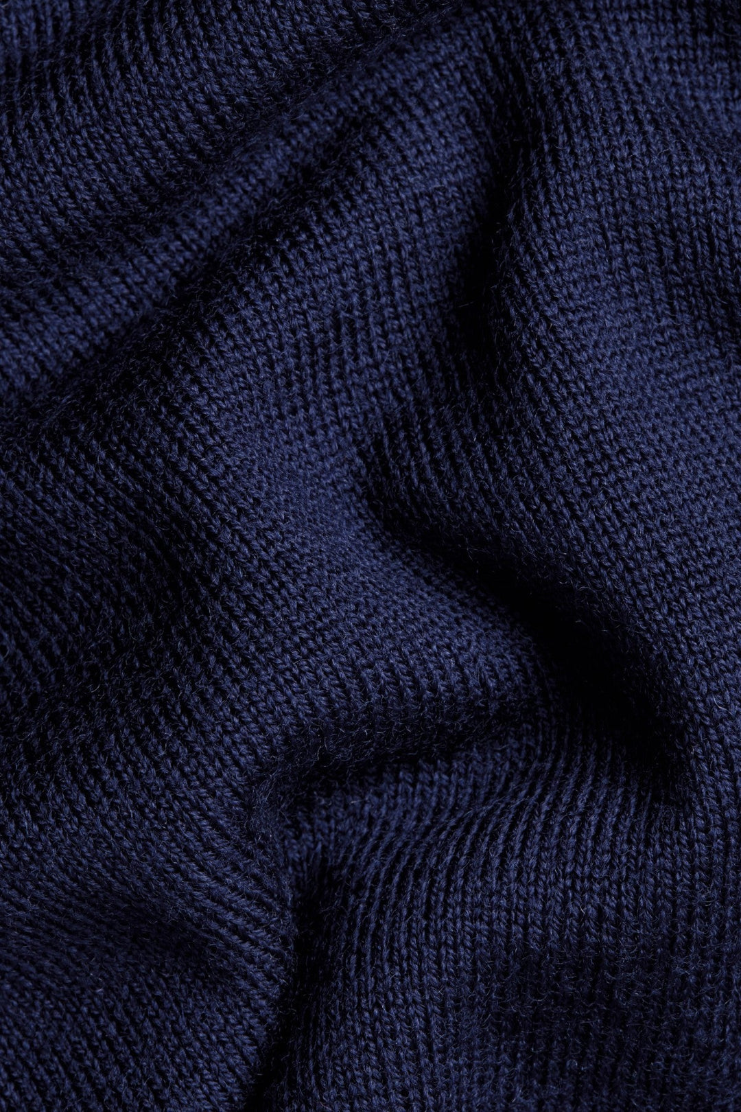 Navy Blue Pure Merino Cardigan