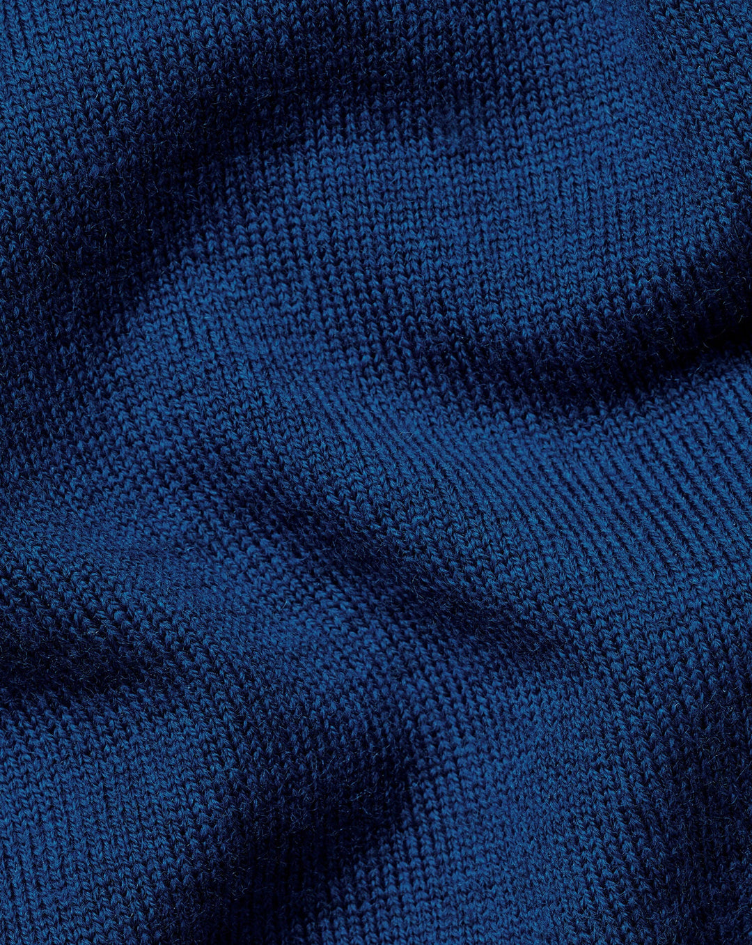 Royal Blue Pure Merino V Neck Jumper