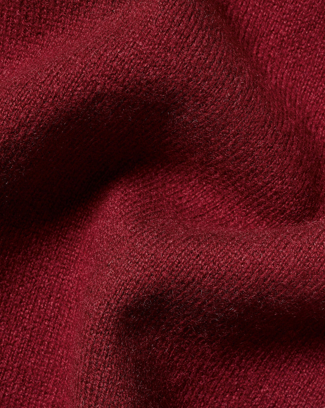 Charles Tyrwhitt Red Pure Cashmere Zip Neck Jumper