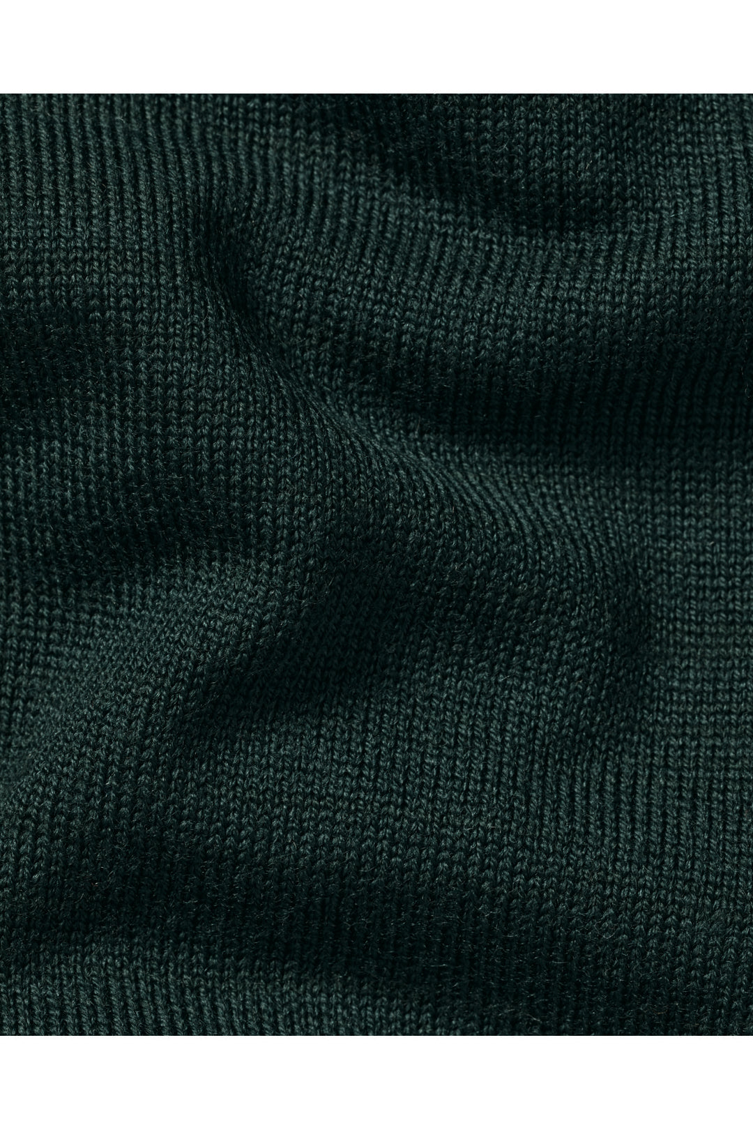 Aqua Green Merino Zip Neck Jumper