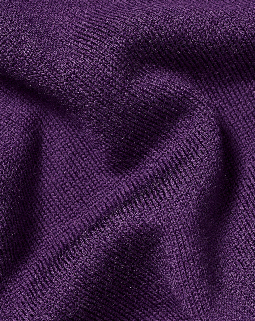 Charles Tyrwhitt Purple Pure Merino V Neck Jumper