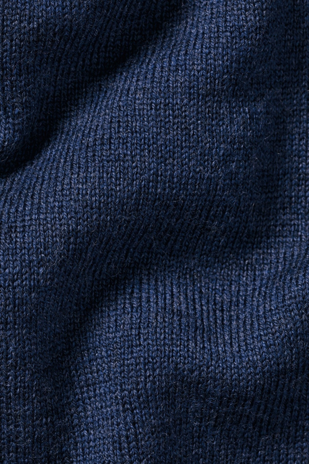 Ink Blue Pure Merino V Neck Jumper