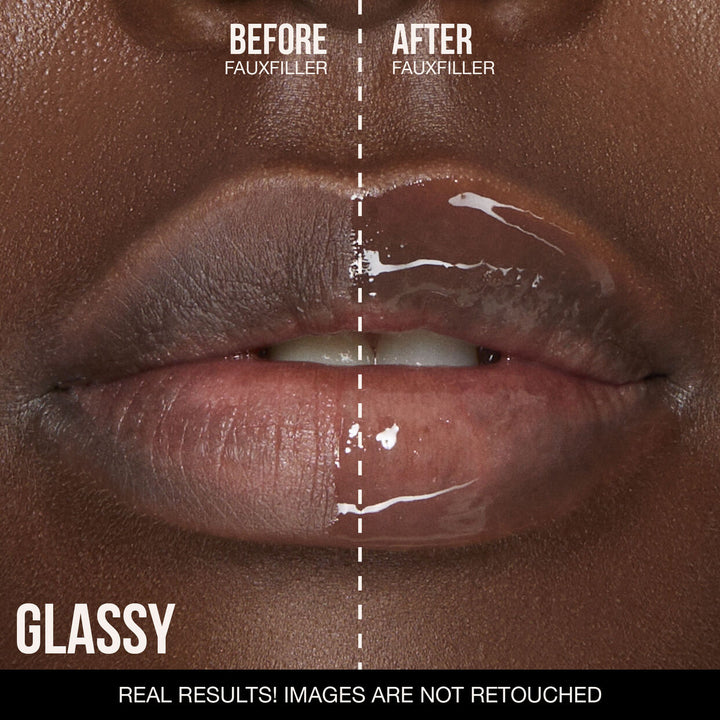 Huda Beauty Fauxfilter Extra Shine Lip Gloss Glassy 3.9ml