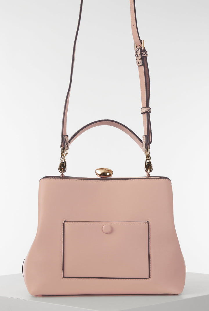 Louisa Blush Frame Framed Tote