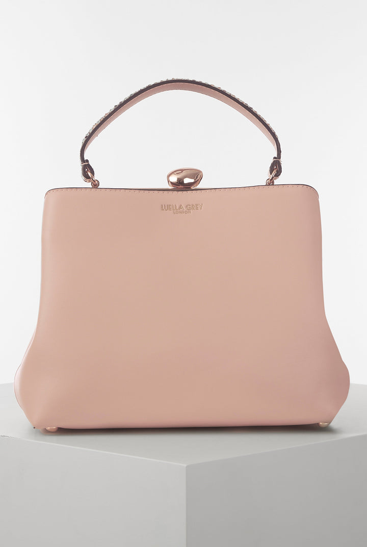 Louisa Blush Frame Framed Tote