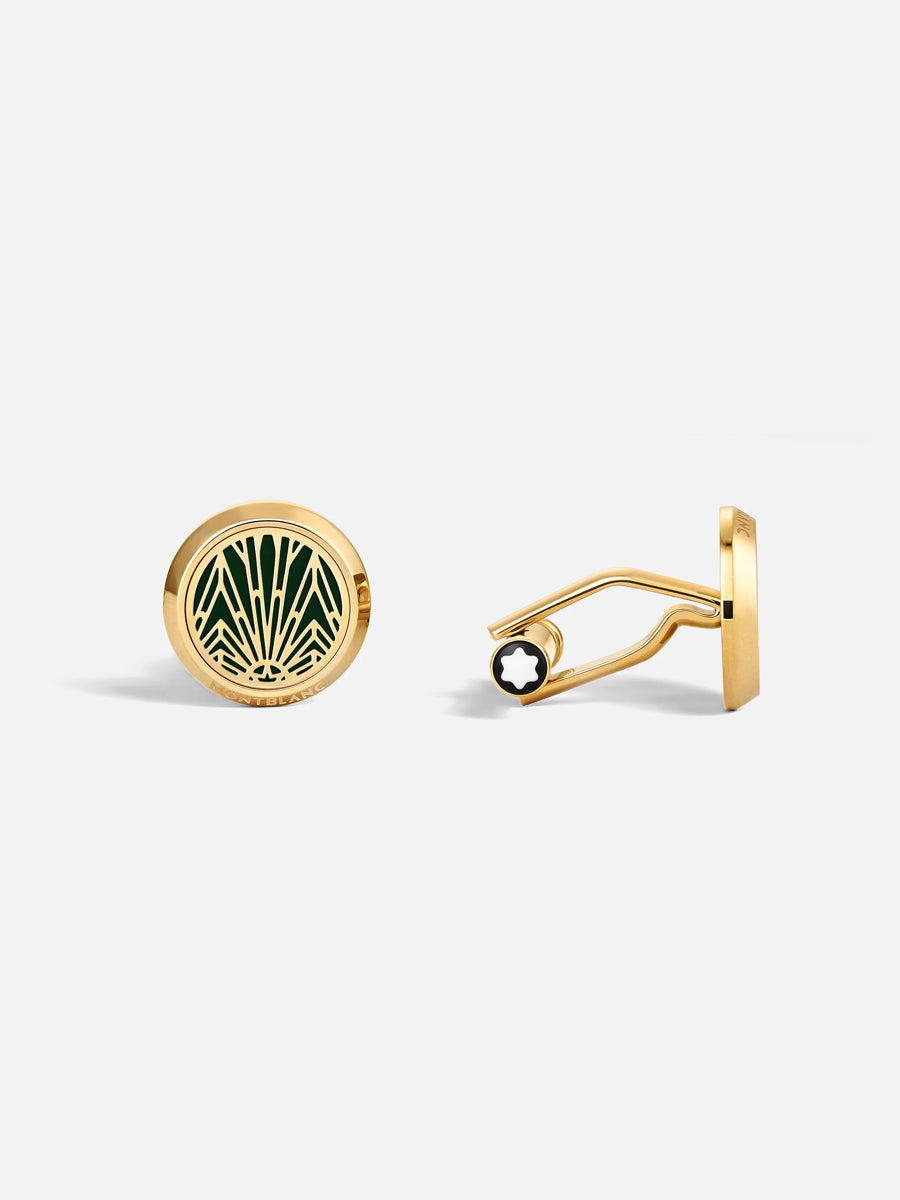 Cufflinks Meisterstück the Origin Collection green MB132979