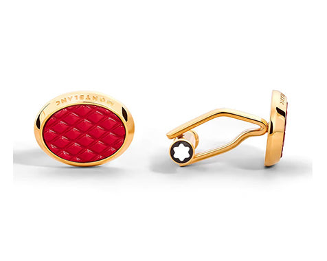 Cufflinks, Meisterstück, Red Lacquer MB134469