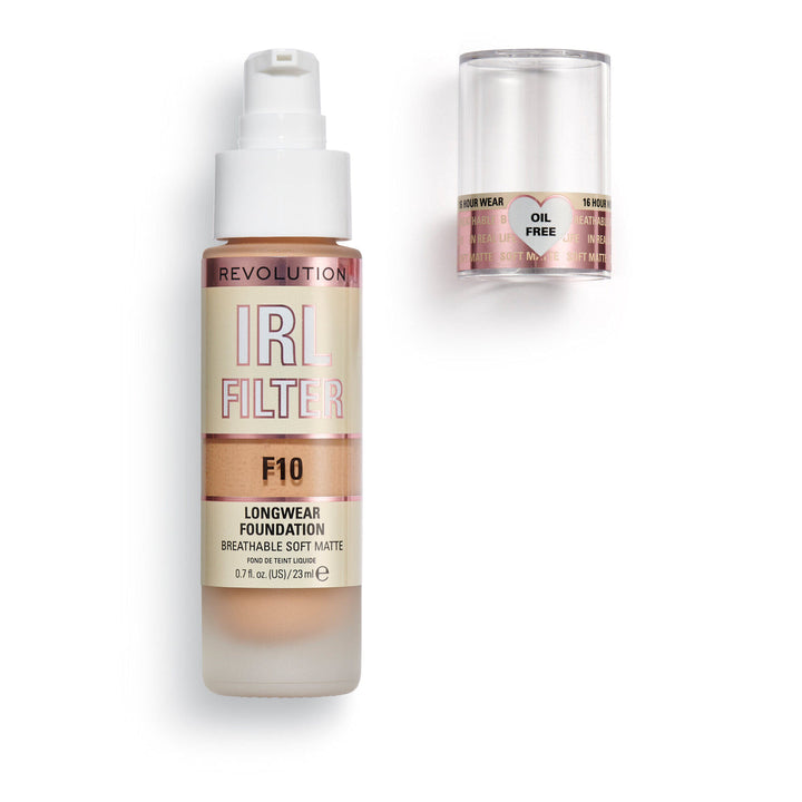 Makeup Revolution IRL Filter Longwear Foundation F10