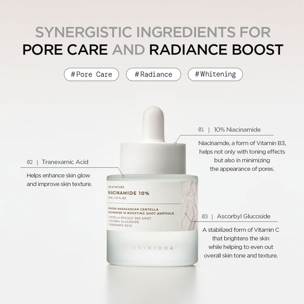 Madagascar Niacinamide 10% Boosting Shot Ampoule 30ml