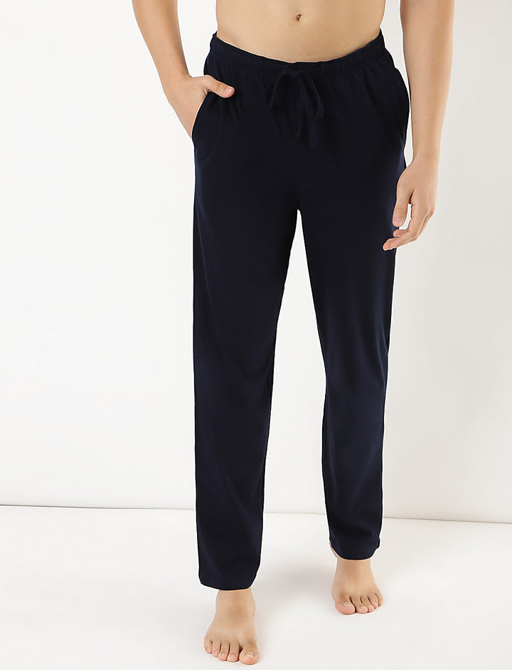 M&S Men L/S Cotton T-Shirt & Pajama Set T07/3170I