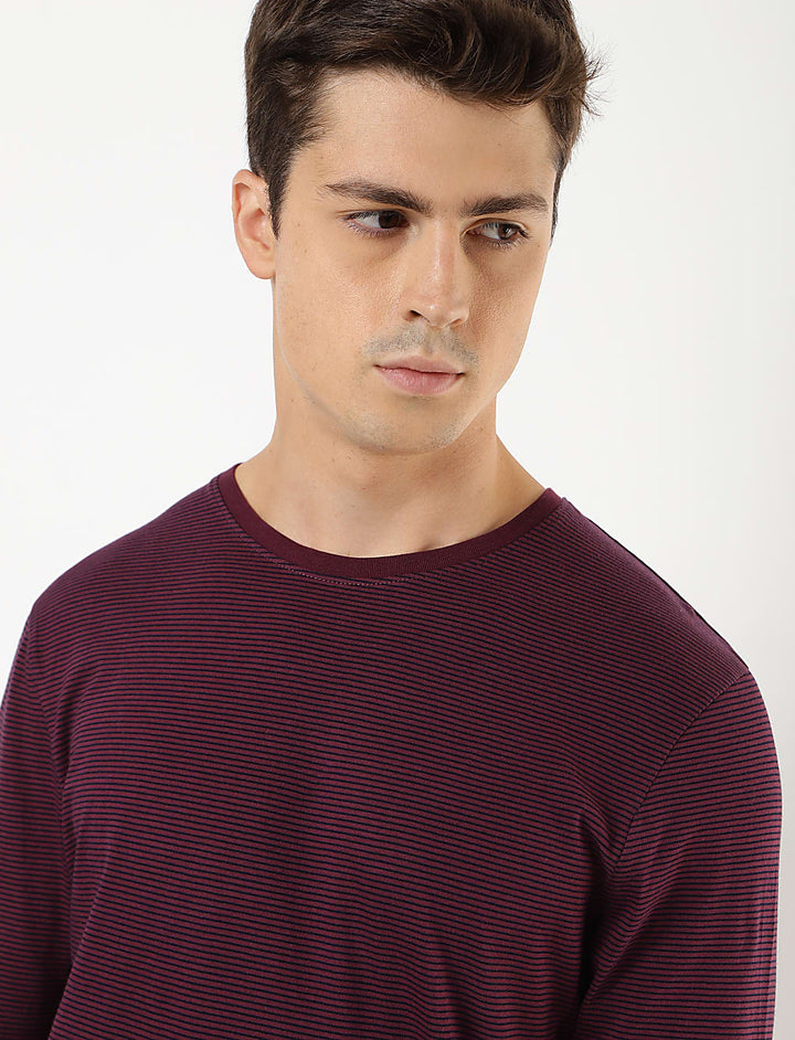 M&S Men L/S Cotton T-Shirt & Pajama Set T07/3170I