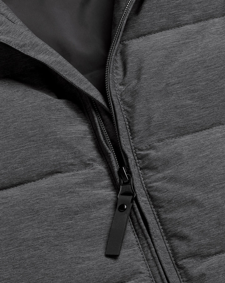 Charles Tyrwhitt Grey Melange Quilted Gilet