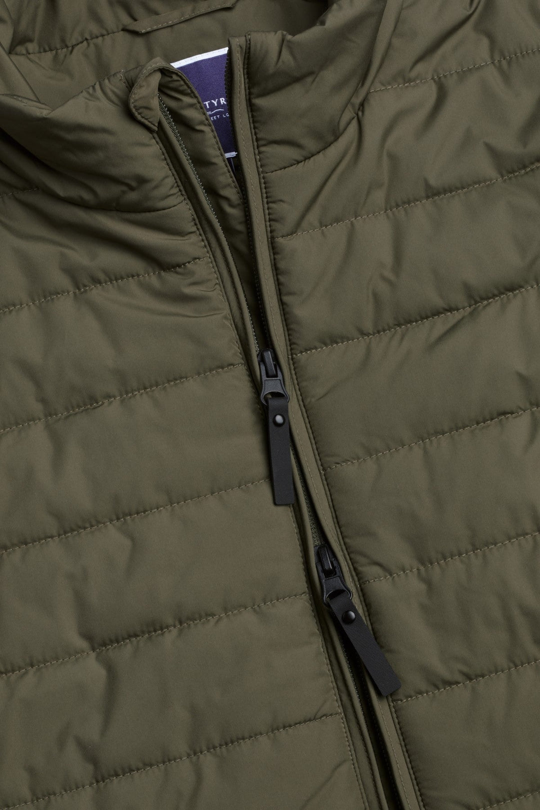 Olive Green Lightweight Quilted Gilet