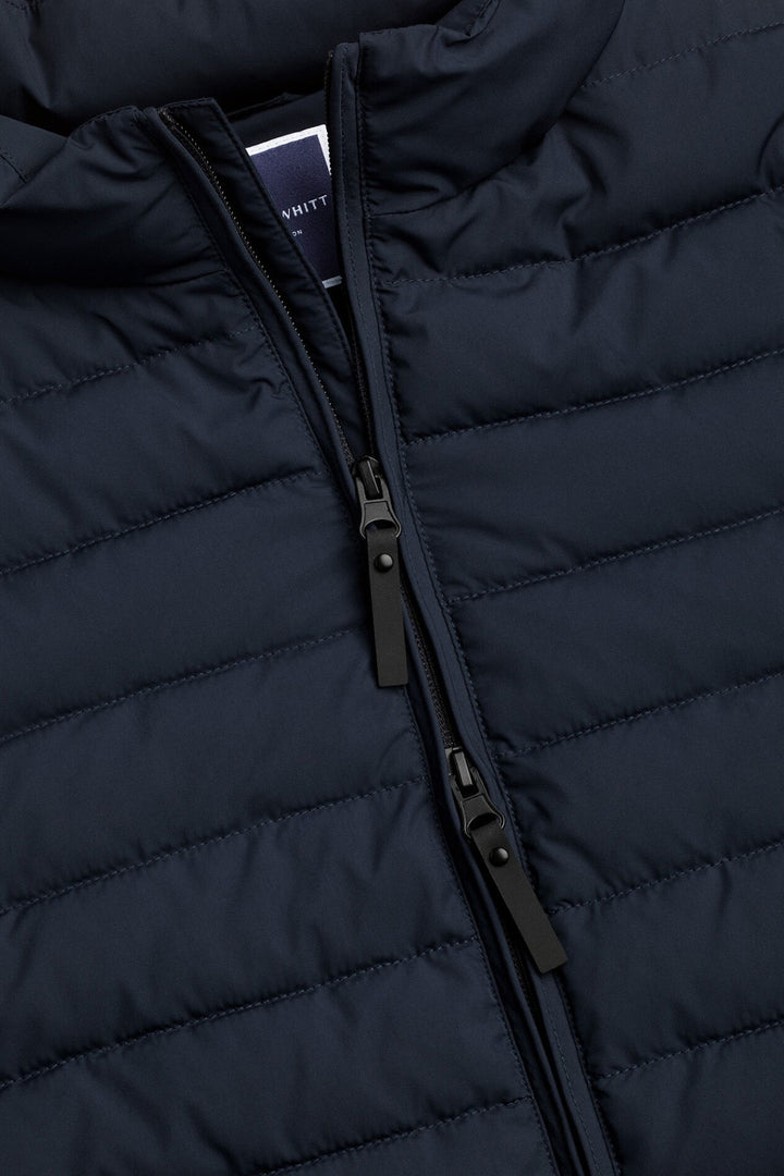 Navy Lightweight Quilted Jacket