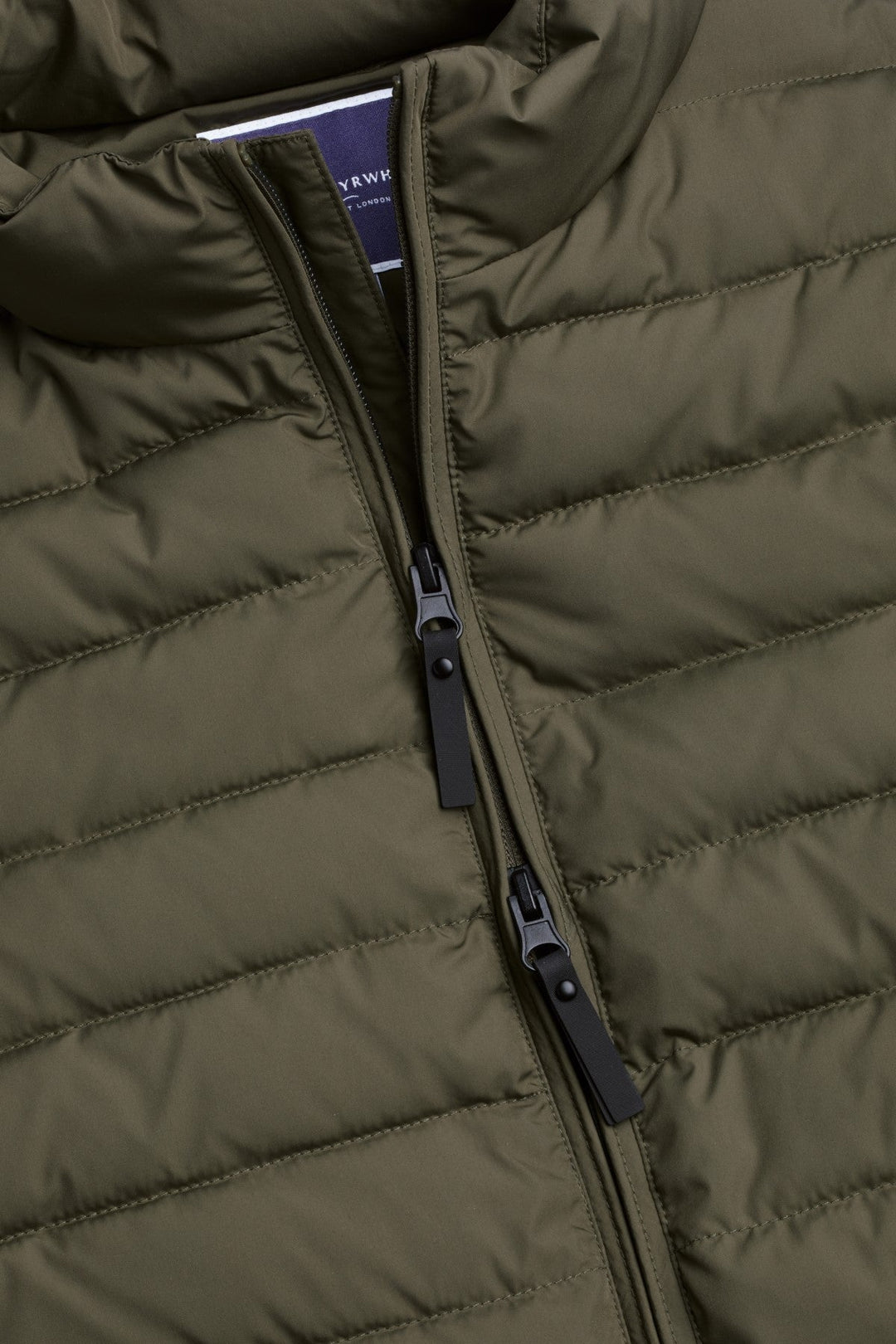 Olive Green Lightweight Quilted Jacket