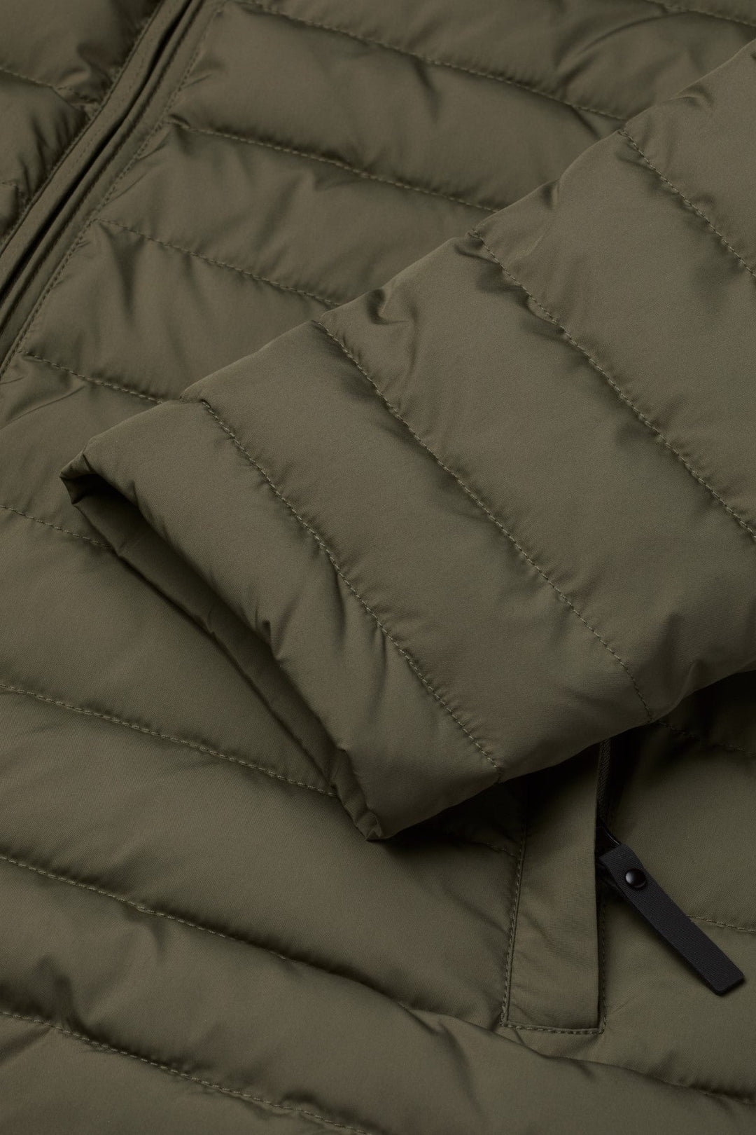 Olive Green Lightweight Quilted Jacket
