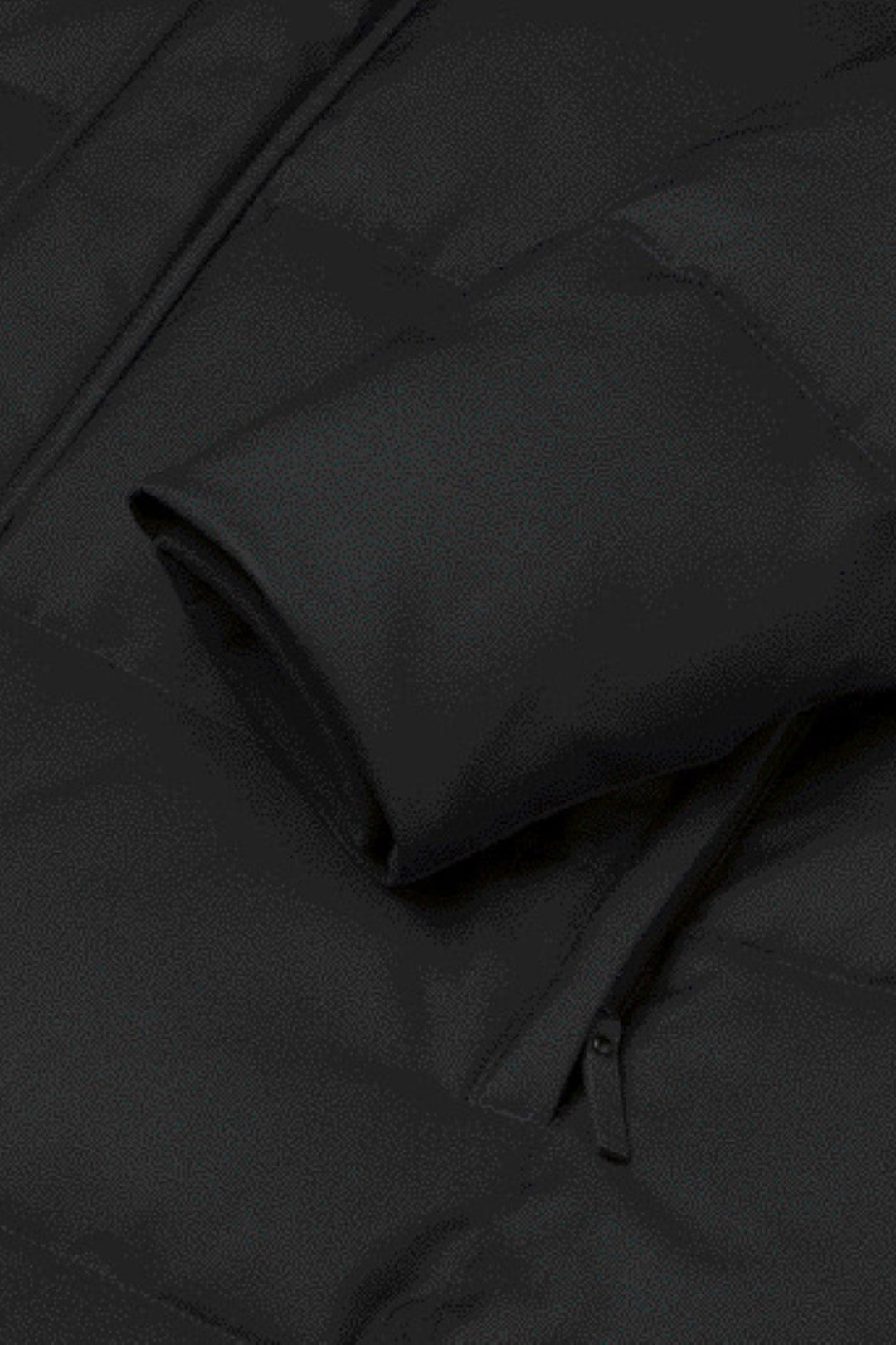 Navy Quilted Puffer Coat