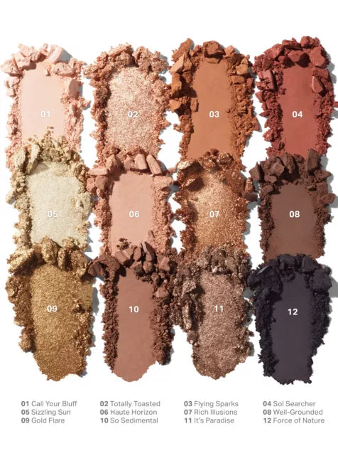 MORPHE Flickering Sands Eyeshadow Palette 15g