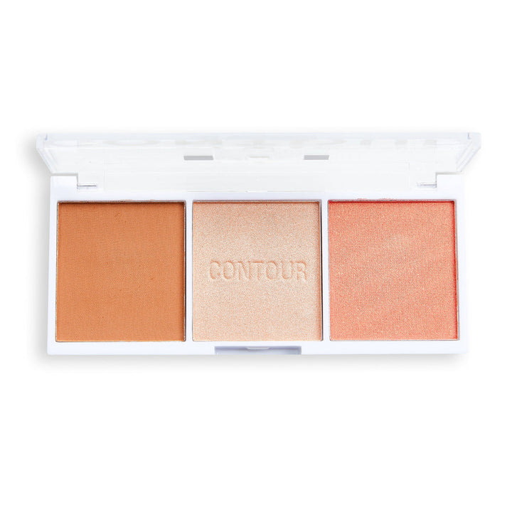 Makeup Revolution Relove Colour Play Contour Trio Palette Sugar