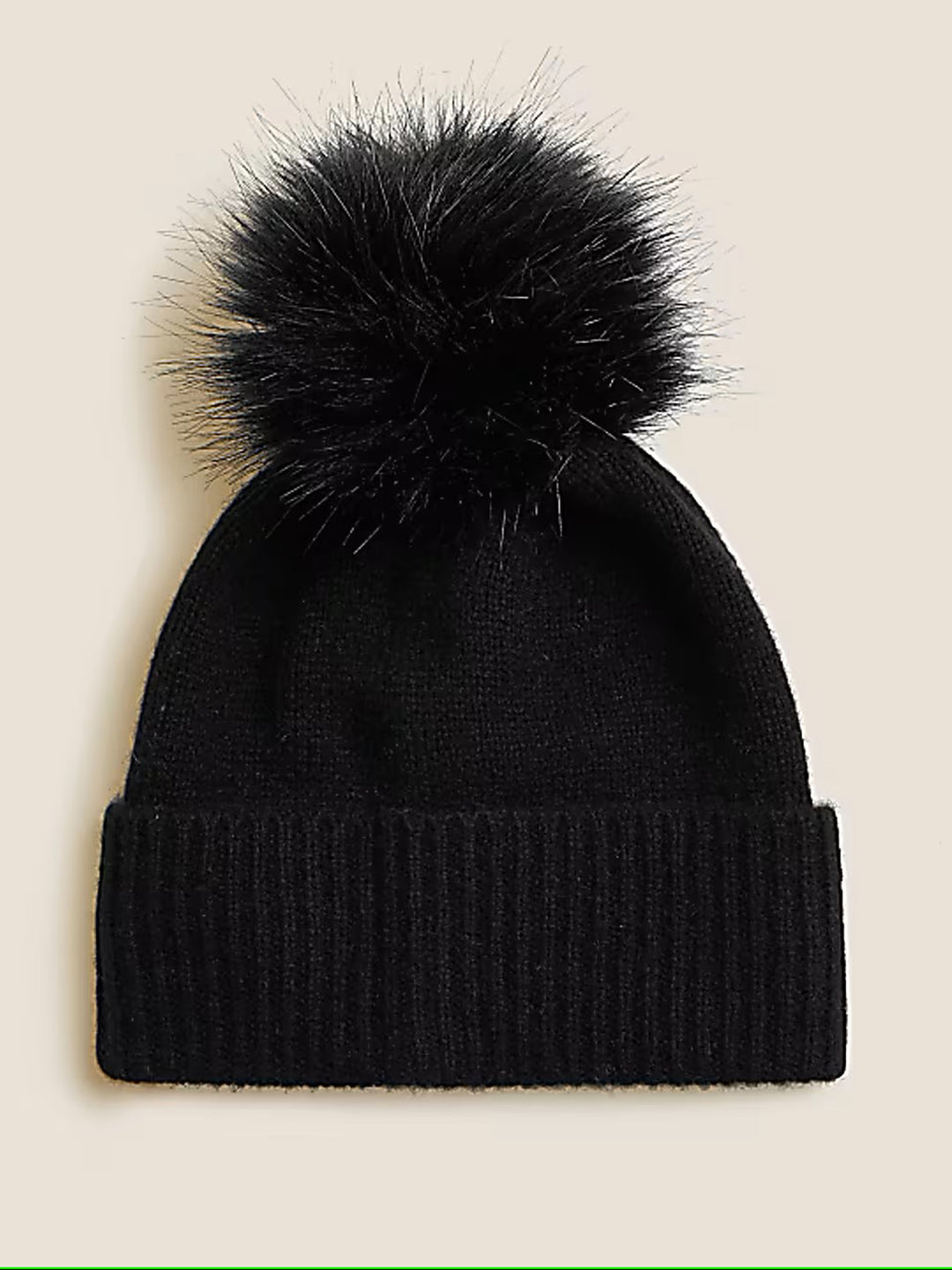 M&S Ladies Beanie 100% Cashmere T01/5244F