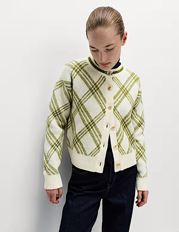 M&S Ladies L/S Cardigan T38/0594