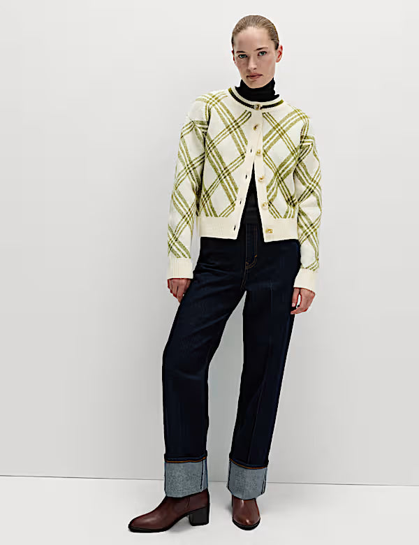 M&S Ladies L/S Cardigan T38/0594