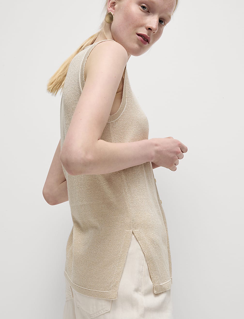 M&S Ladies S/L Cardigan T38/0611