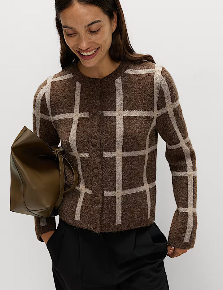 M&S Ladies L/S Cardigan T38/0690