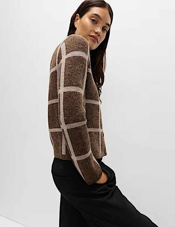 M&S Ladies L/S Cardigan T38/0690