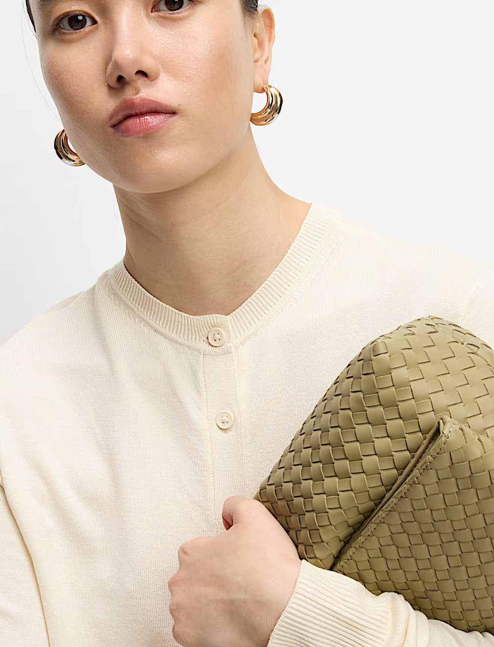 M&S Ladies L/S Cardigan T38/5113 (Cream)