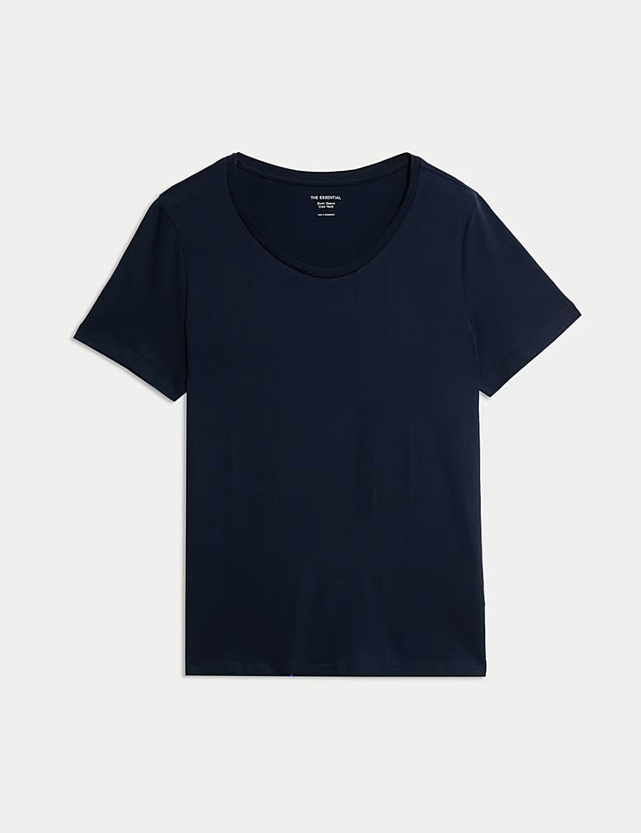 M&S Ladies Short Sleeve Crew Neck T-Shirt T41/7312