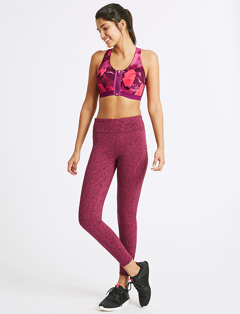 M&S Ladies High Impect Sports Bra T33/6372P