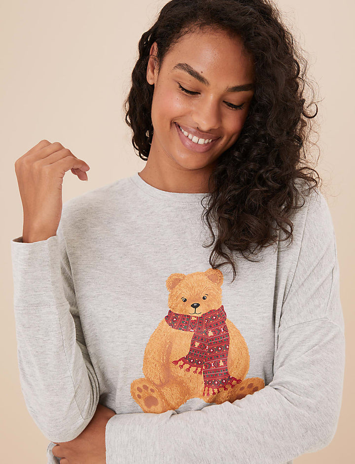 M&S Ladies F/S Night Suit T07/2180