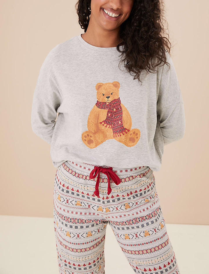 M&S Ladies F/S Night Suit T07/2180