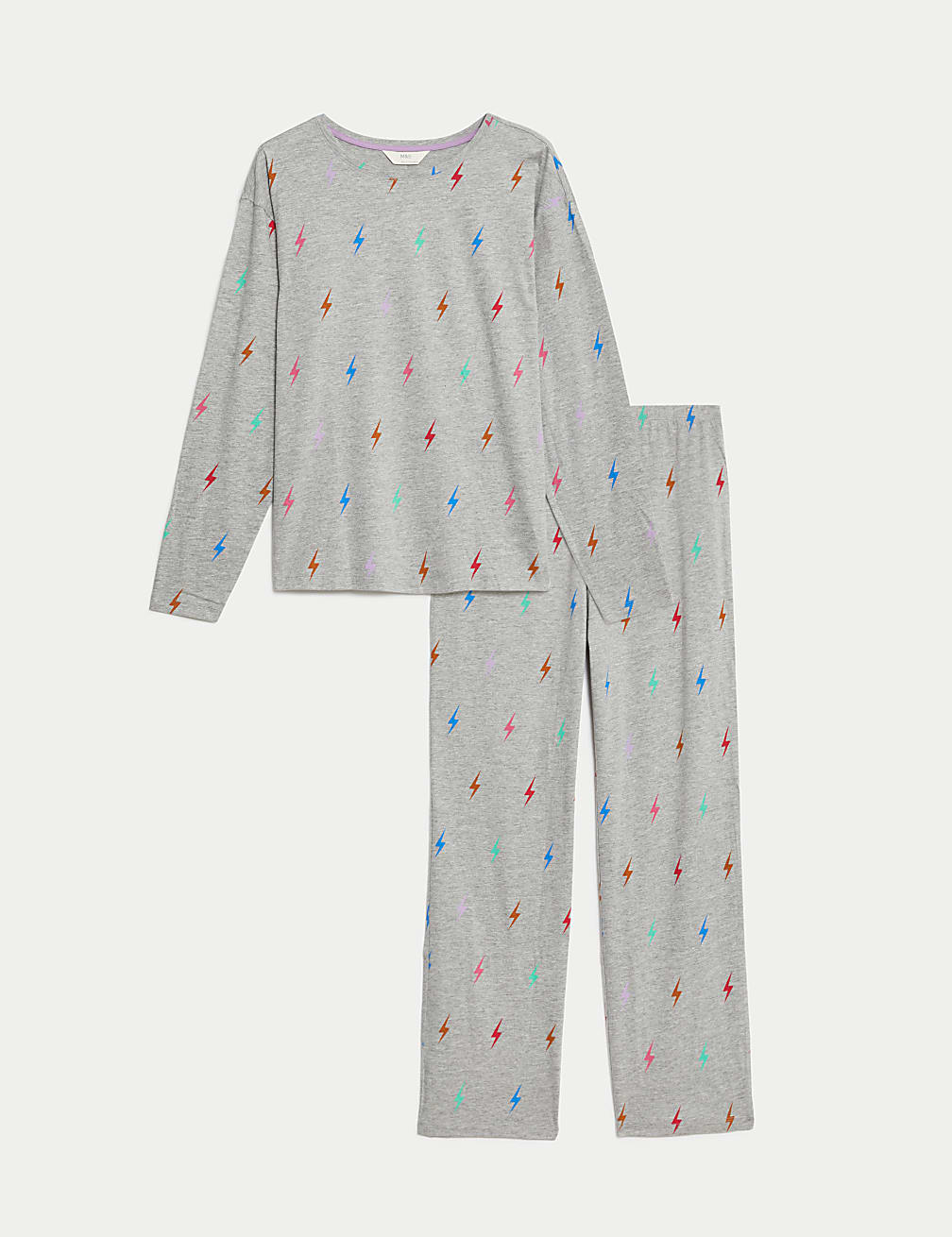 M&S Ladies L/S Pajama Suit T37/4570F