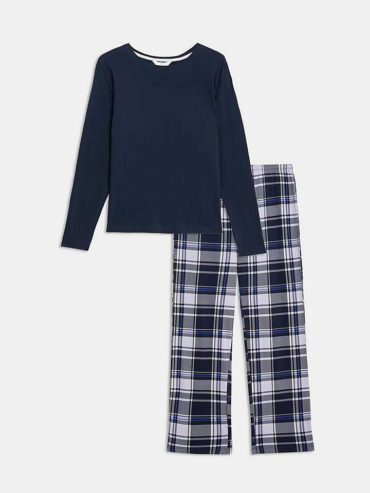 M&S Ladies Night Suit T37/4595F ( Navy)