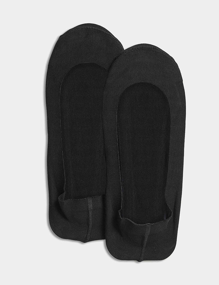 M&S Ladies 2 Pair Low Cut Footies T60/4003