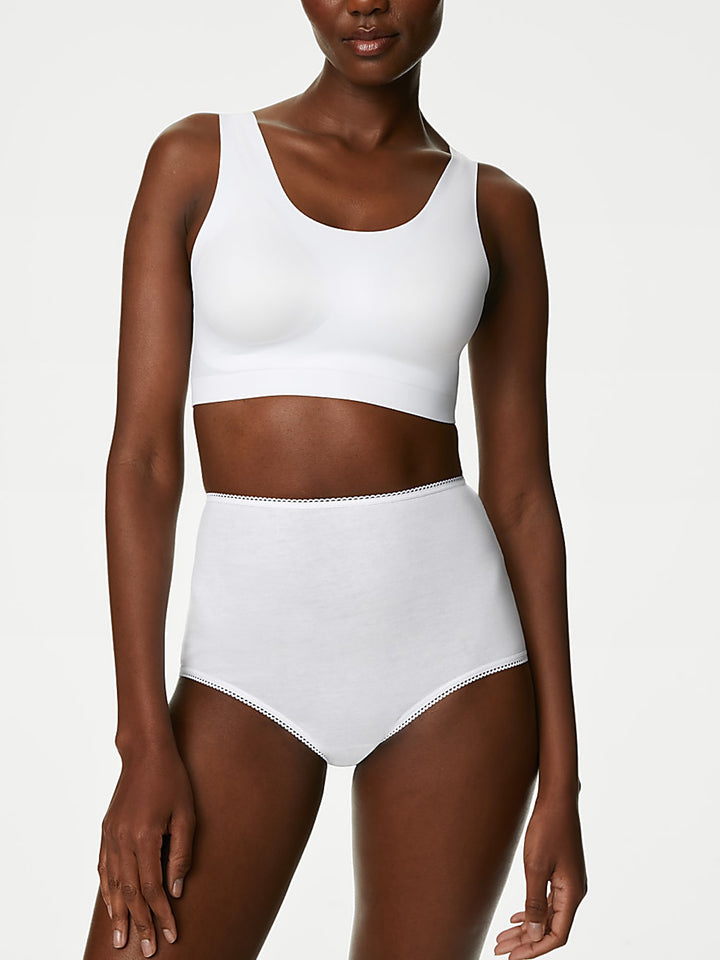 M&S Ladies 4 Pack Full Brief T61/1080