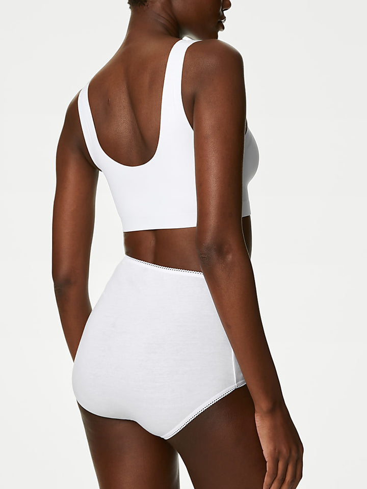 M&S Ladies 4 Pack Full Brief T61/1080