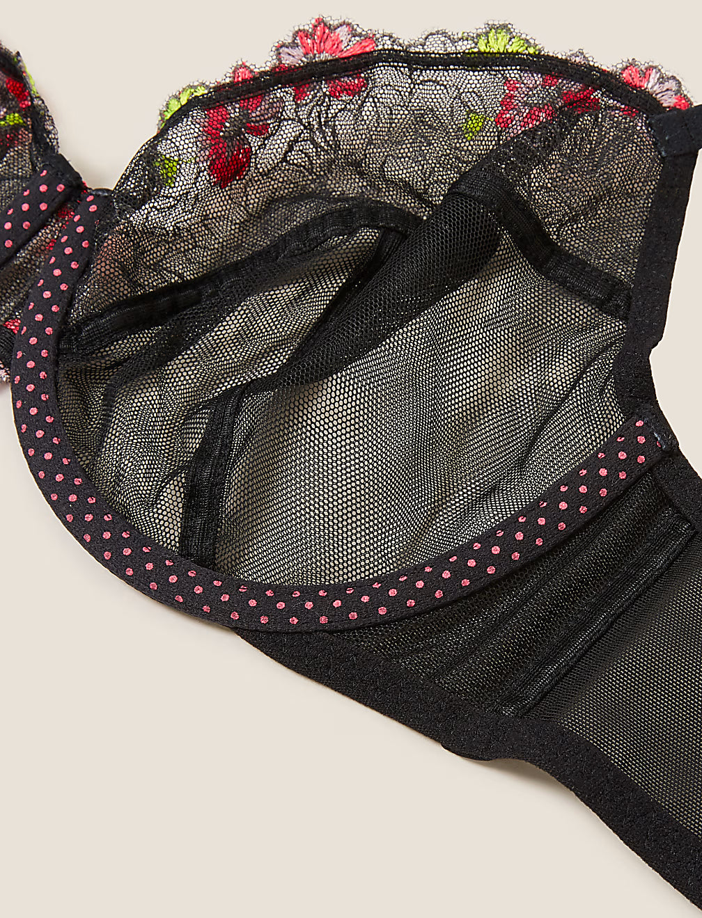 M&S Ladies U/W N/P Balcony Bra T81/7732D
