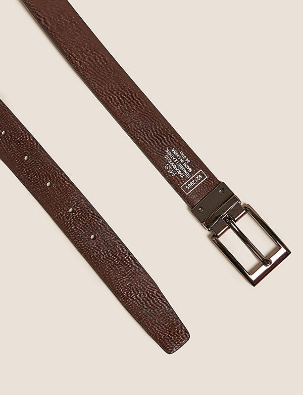 M&S Men Reverseable Leather Belt T09/3215
