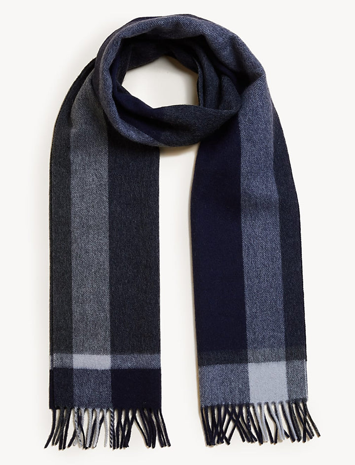 M&S Men Merino wool Scarf T09/6208