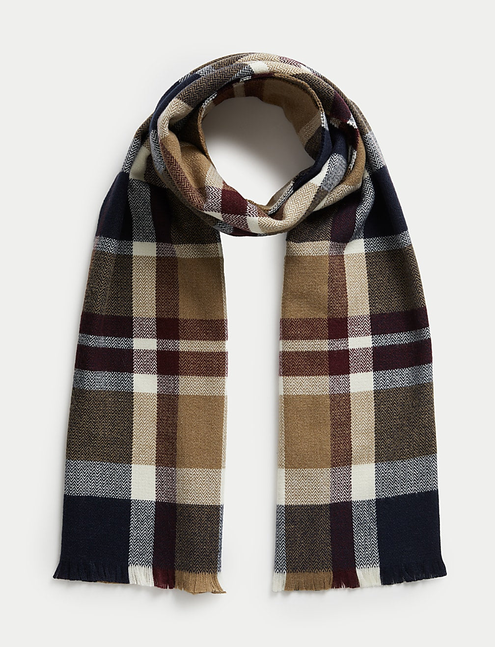 M&S Mens Acrylic Scarf T09/6449