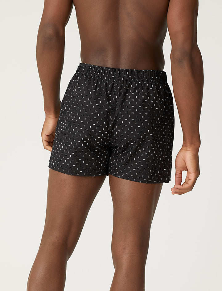 M&S Men Cool & Fresh 3Pack Woven Boxer T14/3865