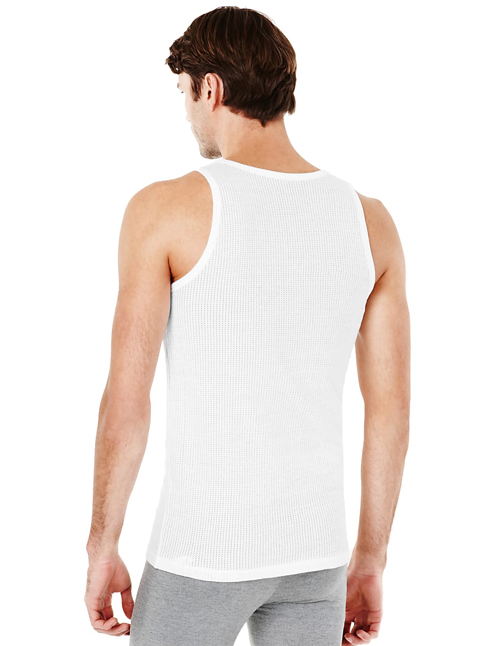 M&S Men S/L 2Pack Vest T14/7217D
