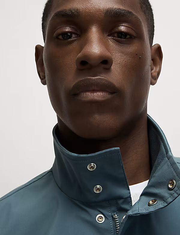 M&S Men L/S Bomber Jacket T16/5045M (Khaki)