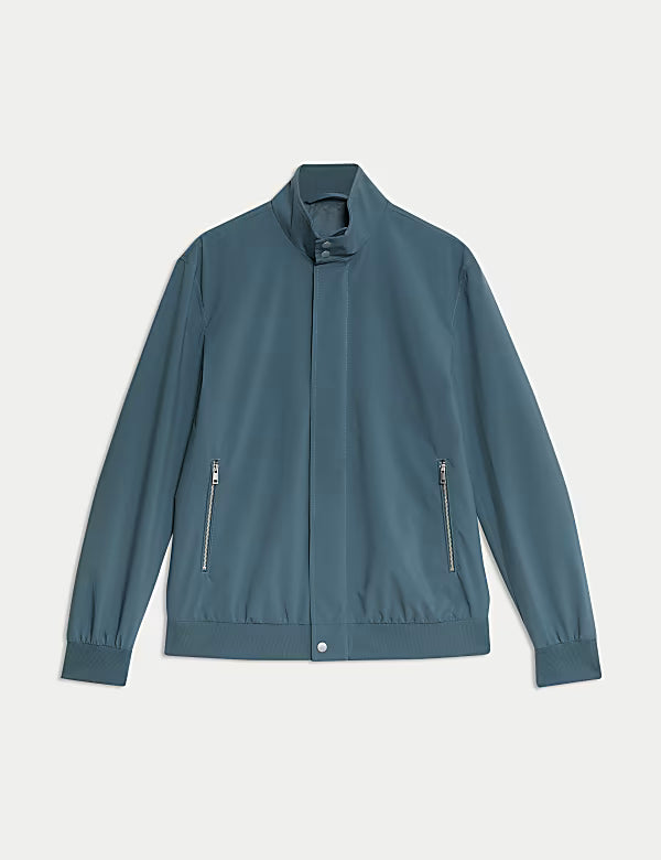 M&S Men L/S Bomber Jacket T16/5045M (Khaki)