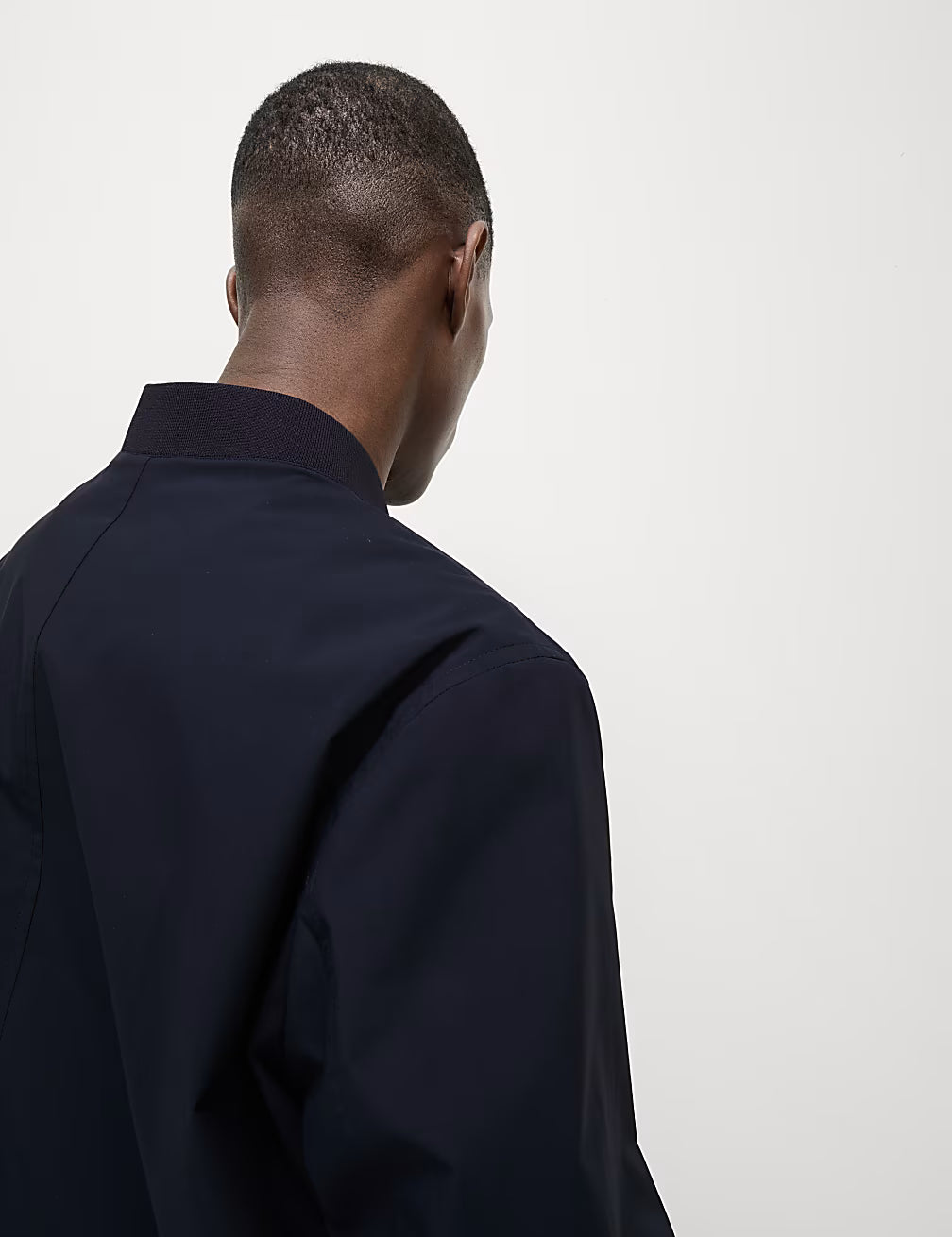 M&S Men L/S Bomber Jacket T16/5046M (Navy)