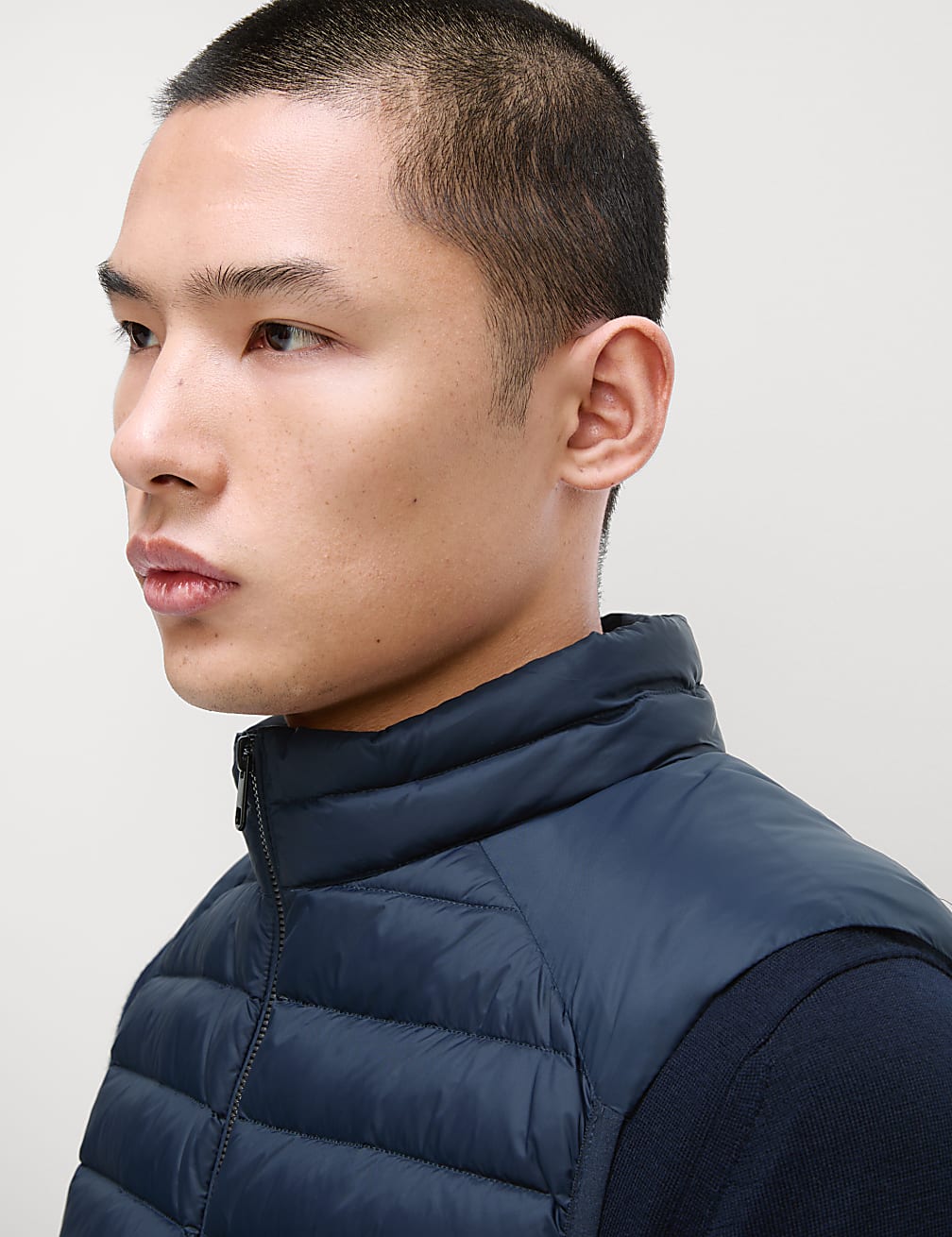 M&S Men Parachute Gillet T16/6800M (Dark Navy)